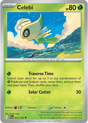 Celebi (012/132) [Mega Evolution: Base Set] Pokémon