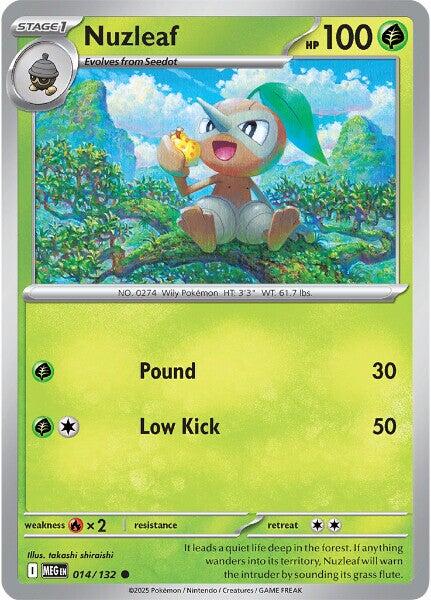 Nuzleaf (014/132) [Mega Evolution: Base Set] Pokémon