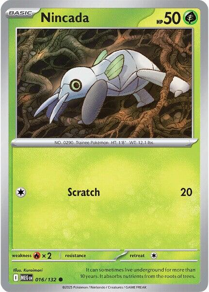 Nincada (016/132) [Mega Evolution: Base Set] Pokémon