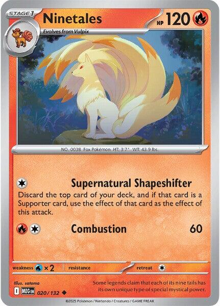 Ninetales (020/132) [Mega Evolution: Base Set] Pokémon
