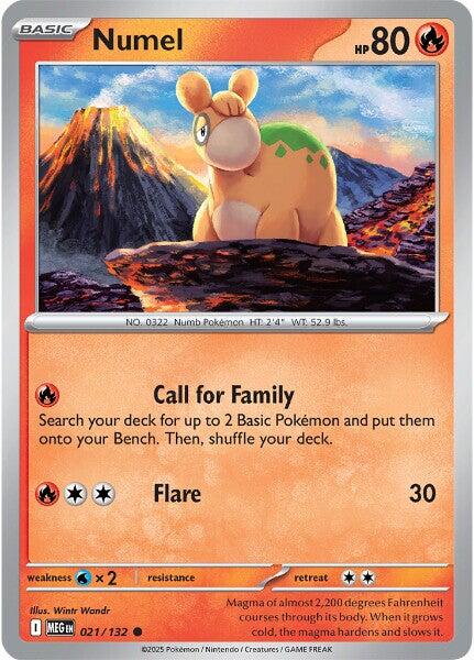 Numel (021/132) [Mega Evolution: Base Set] Pokémon