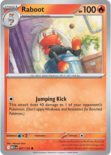 Raboot (027/132) [Mega Evolution: Base Set] Pokémon