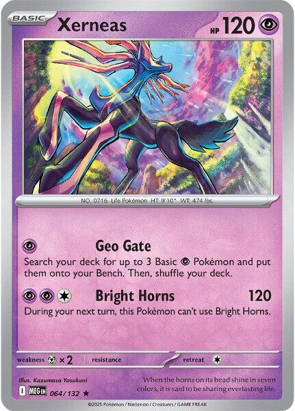 Xerneas (064/132) [Mega Evolution: Base Set] Pokémon