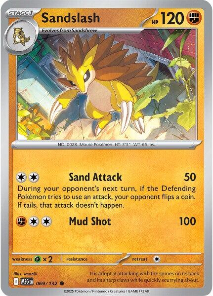 Sandslash (069/132) [Mega Evolution: Base Set] Pokémon