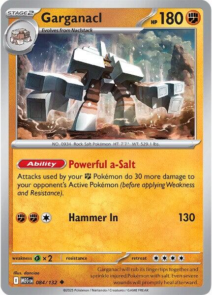 Garganacl (084/132) [Mega Evolution: Base Set] Pokémon