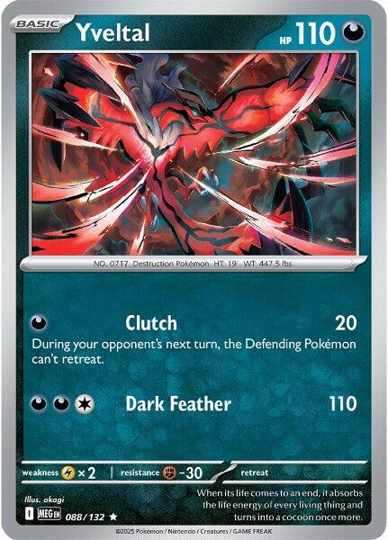 Yveltal (088/132) [Mega Evolutions: Base Set] Pokémon