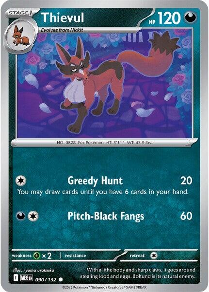 Thievul (090/132) [Mega Evolution: Base Set] Pokémon