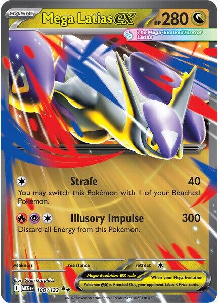 Mega Latias ex (100/132) [Mega Evolutions: Base Set] Pokémon