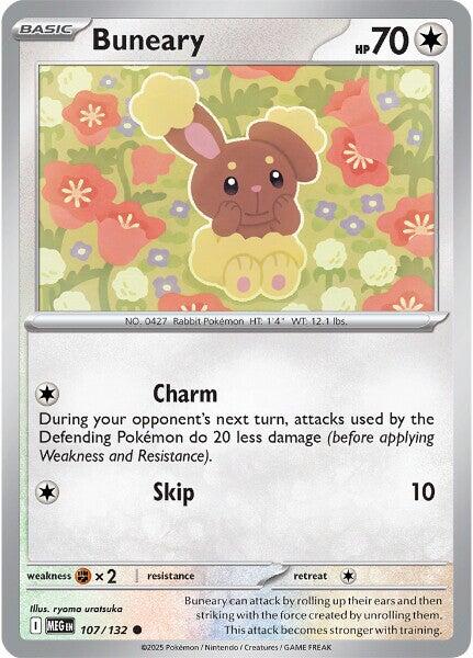 Buneary (107/132) [Mega Evolution: Base Set] Pokémon