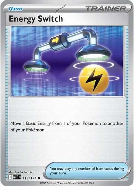 Energy Switch (115/132) [Mega Evolution: Base Set] Pokémon
