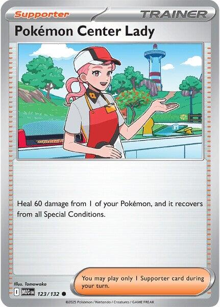 Pokemon Center Lady (123/132) [Mega Evolution: Base Set] Pokémon