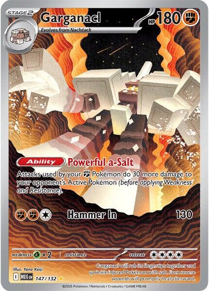 Garganacl (147/132) [Mega Evolution: Base Set] Pokémon