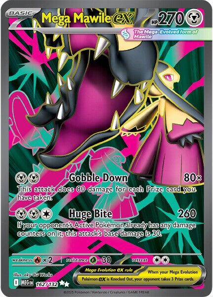 Mega Mawile ex (162/132) [Mega Evolution: Base Set] Pokémon
