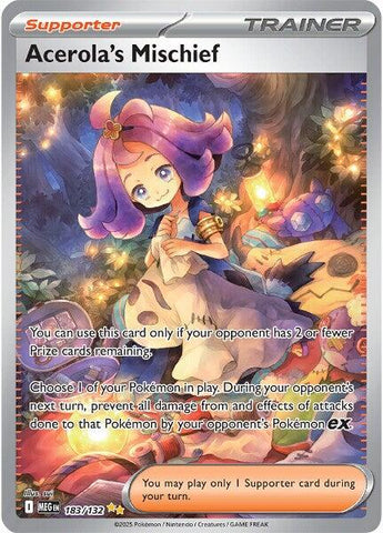 Acerola's Mischief (183/132) [Mega Evolutions: Base Set] Pokémon