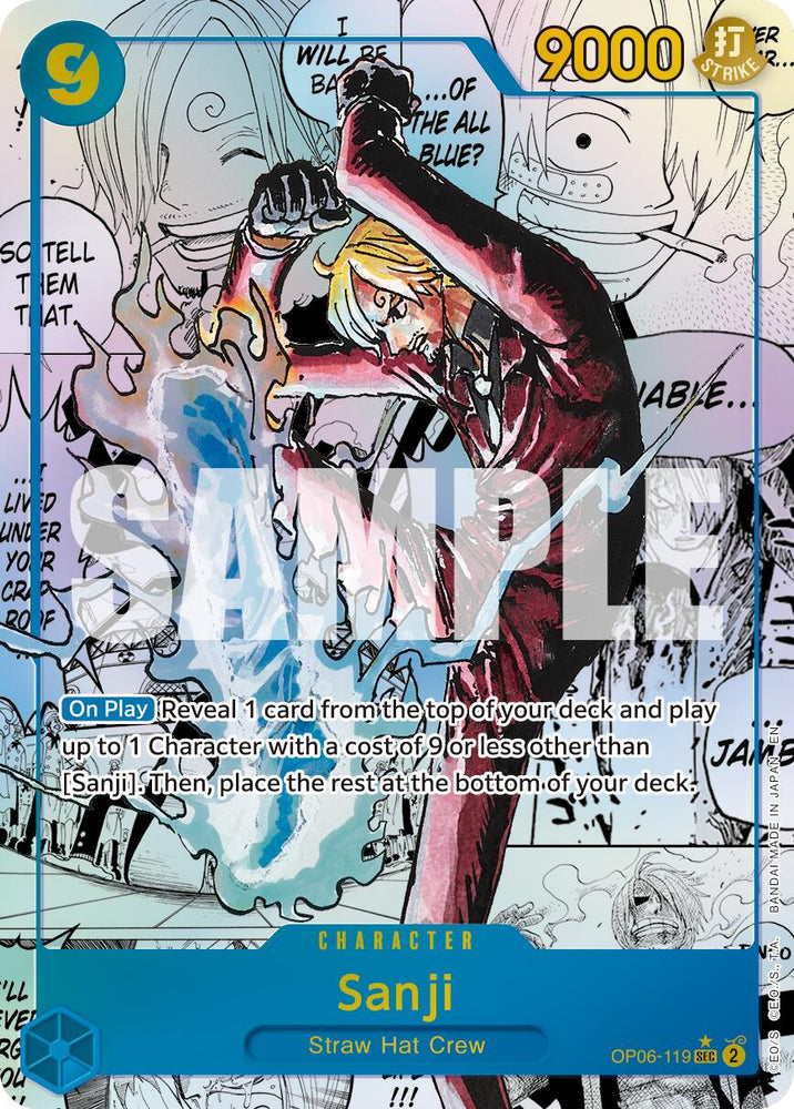 Sanji (Manga) [Premium Booster -The Best- Vol. 2] Bandai