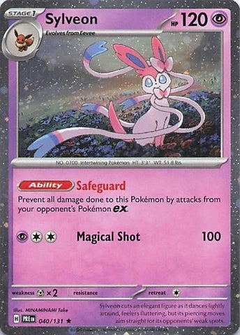 Sylveon (040/131) (Cosmos Holo) [Miscellaneous Cards] Pokémon
