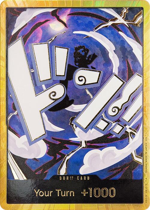 DON!! Card (GEAR5 Luffy) (Gold) [Premium Booster -The Best- Vol. 2] Bandai