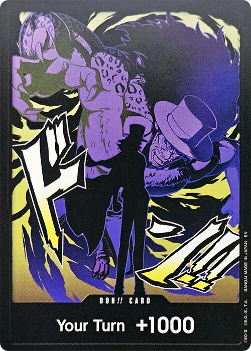 DON!! Card (Rob Lucci) [Premium Booster -The Best- Vol. 2] Bandai