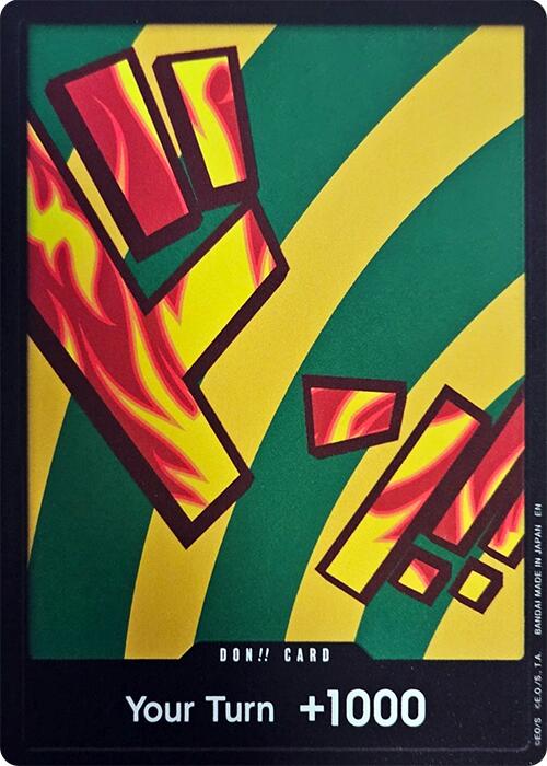 DON!! Card (Hannyabal) [Premium Booster -The Best- Vol. 2] Bandai