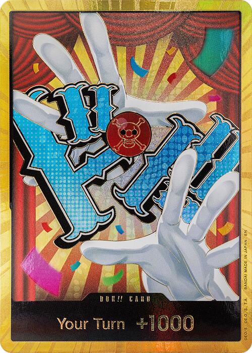DON!! Card (Buggy) (Gold) [Premium Booster -The Best- Vol. 2] Bandai