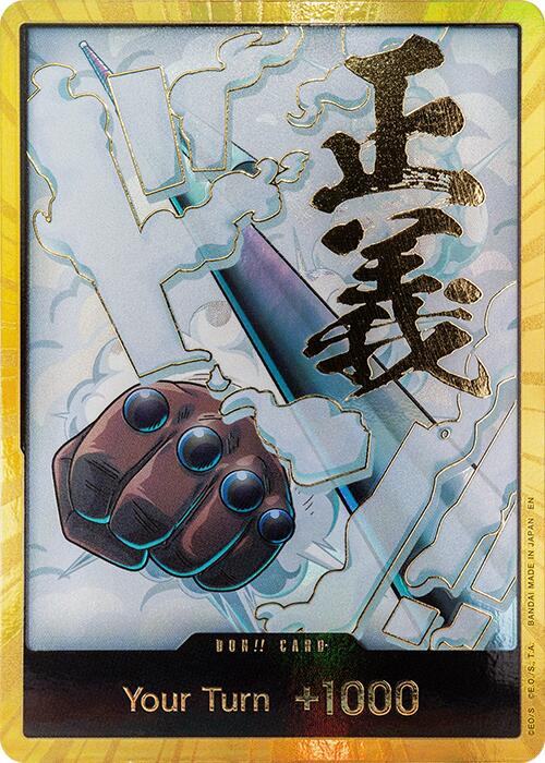 DON!! Card (Smoker) (Gold) [Premium Booster -The Best- Vol. 2] Bandai