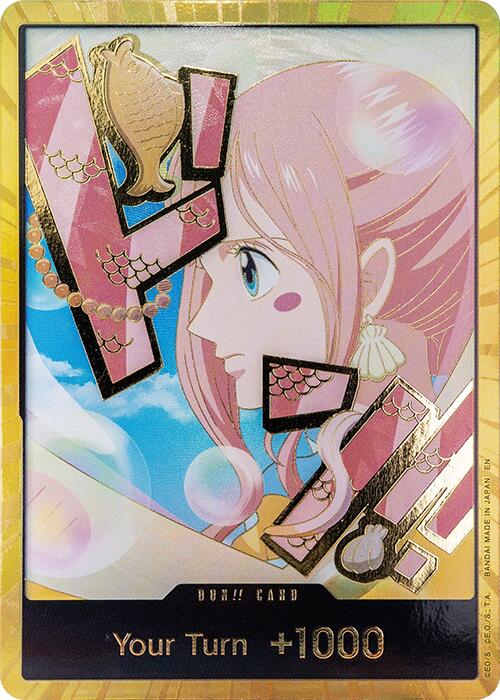 DON!! Card (Shirahoshi) (Gold) [Premium Booster -The Best- Vol. 2] Bandai