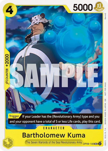Bartholomew Kuma (Tournament Pack 2025 Vol. 4) [One Piece Promotion Cards] Bandai