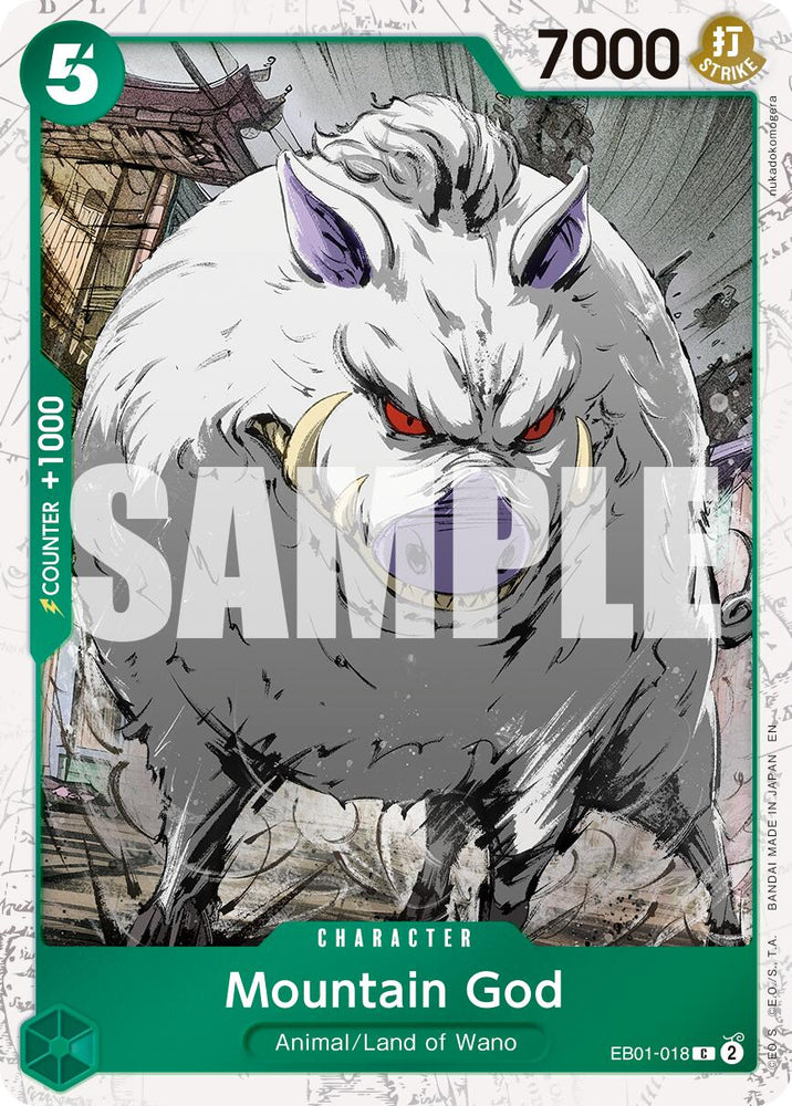 Mountain God (Pirate Foil) [Premium Booster -The Best- Vol. 2] Bandai