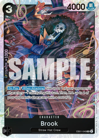 Brook (EB01-046) (Reprint) [Premium Booster -The Best- Vol. 2] Bandai