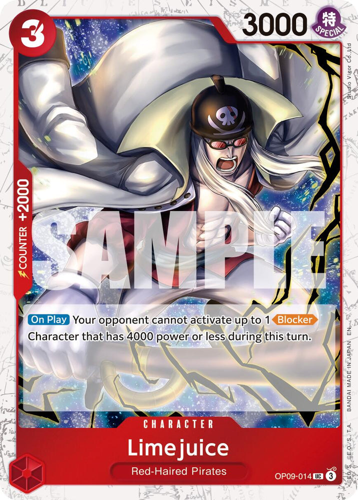 Limejuice (Pirate Foil) [Premium Booster -The Best- Vol. 2] Bandai