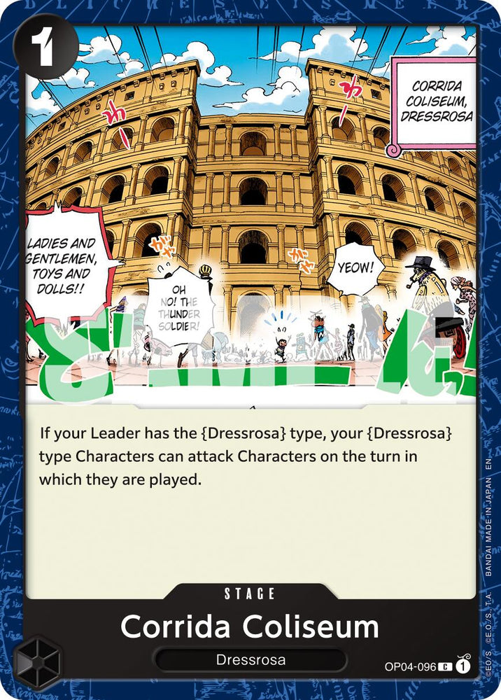 Corrida Coliseum (Reprint) [Premium Booster -The Best- Vol. 2] Bandai