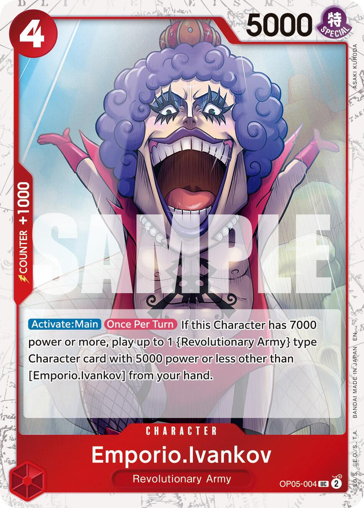 Emporio.Ivankov (Pirate Foil) [Premium Booster -The Best- Vol. 2] Bandai