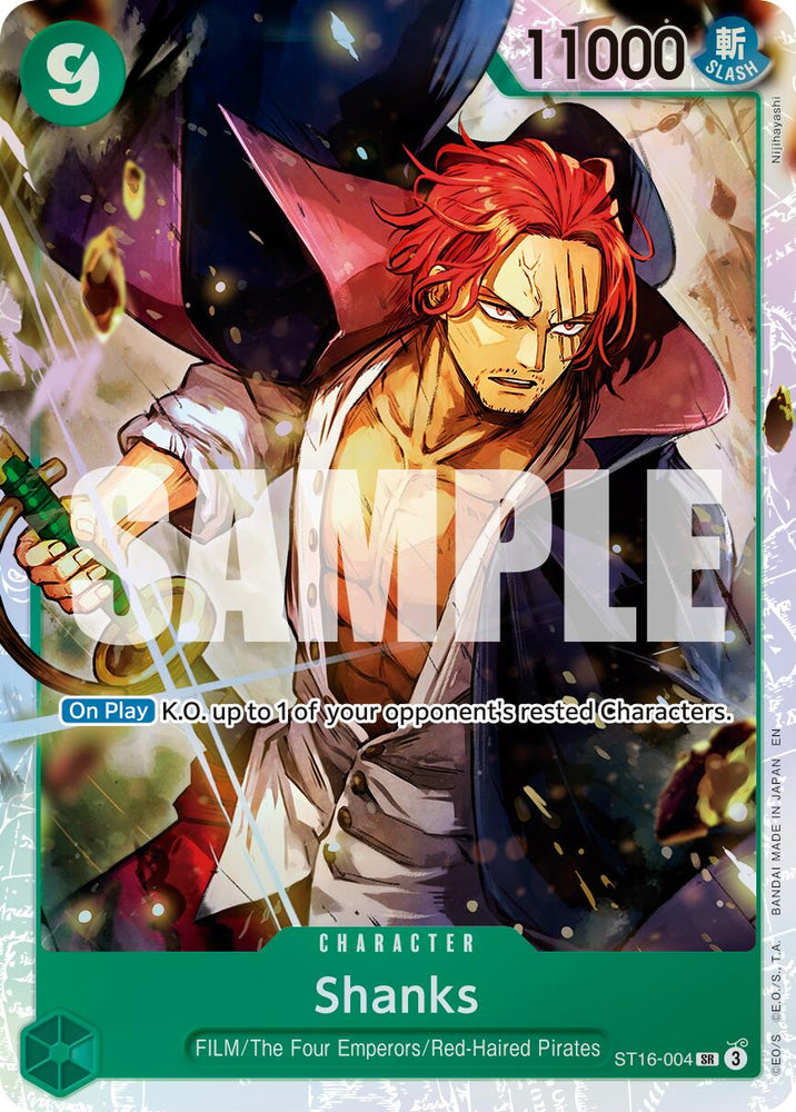 Shanks (ST16-004) (Reprint) [Premium Booster -The Best- Vol. 2] Bandai