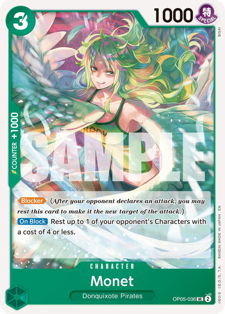 Monet (Reprint) [Premium Booster -The Best- Vol. 2] Bandai