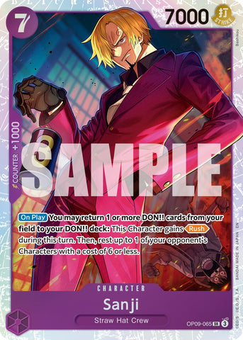 Sanji (OP09-065) (Reprint) [Premium Booster -The Best- Vol. 2] Bandai