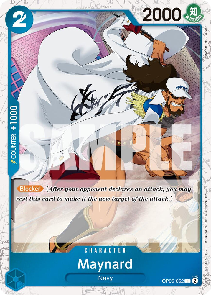 Maynard (Pirate Foil) [Premium Booster -The Best- Vol. 2] Bandai