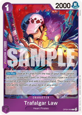Trafalgar Law (OP09-069) (Reprint) [Premium Booster -The Best- Vol. 2] Bandai