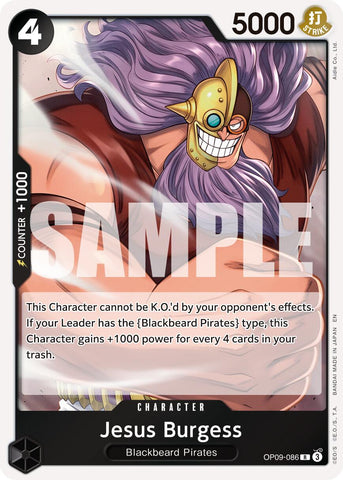Jesus Burgess (Reprint) [Premium Booster -The Best- Vol. 2] Bandai