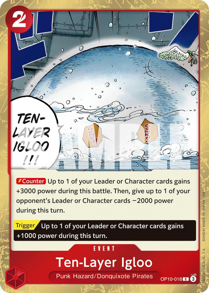 Ten-Layer Igloo (Pirate Foil) [Premium Booster -The Best- Vol. 2] Bandai