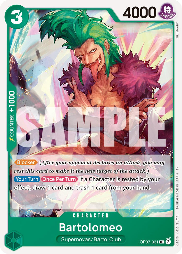 Bartolomeo (Reprint) [Premium Booster -The Best- Vol. 2] Bandai