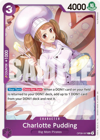 Charlotte Pudding (OP08-067) (Reprint) [Premium Booster -The Best- Vol. 2] Bandai