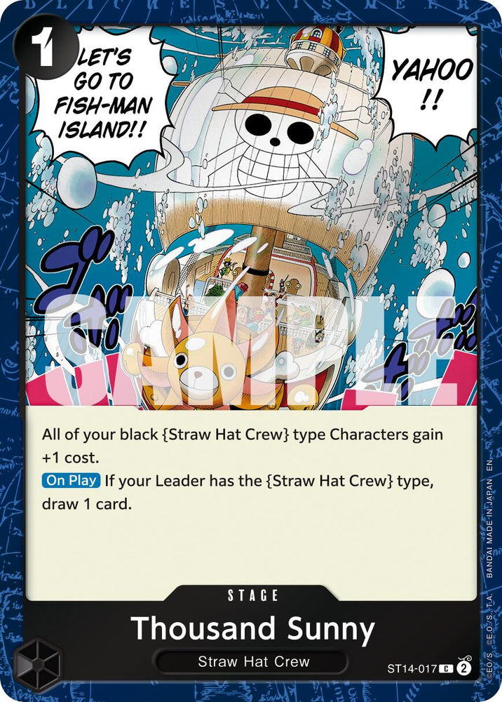 Thousand Sunny (Pirate Foil) [Premium Booster -The Best- Vol. 2] Bandai