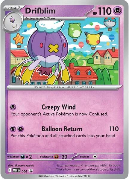 Drifblim (006) [Mega Evolution Promo] Pokémon