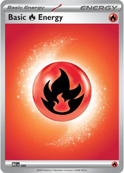 Basic Fire Energy - 002 [Mega Evolution Energies] Pokémon