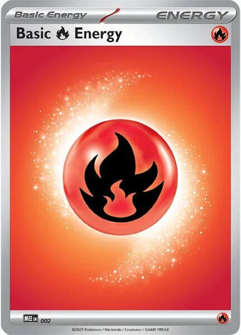 Basic Fire Energy - 002 [Mega Evolution Energies] Pokémon