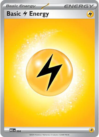 Basic Lightning Energy - 004 [Mega Evolution Energies] Pokémon