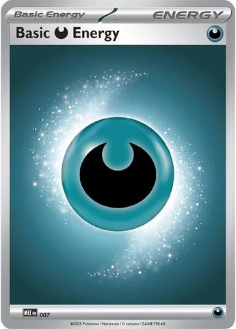 Basic Darkness Energy - 007 [Mega Evolution Energies] Pokémon