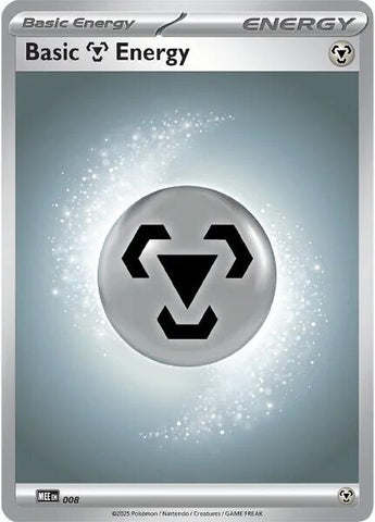 Basic Metal Energy - 008 [Mega Evolution Energies] Pokémon