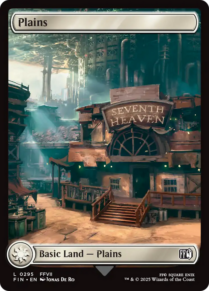 Plains (0295) [FINAL FANTASY] Magic: The Gathering