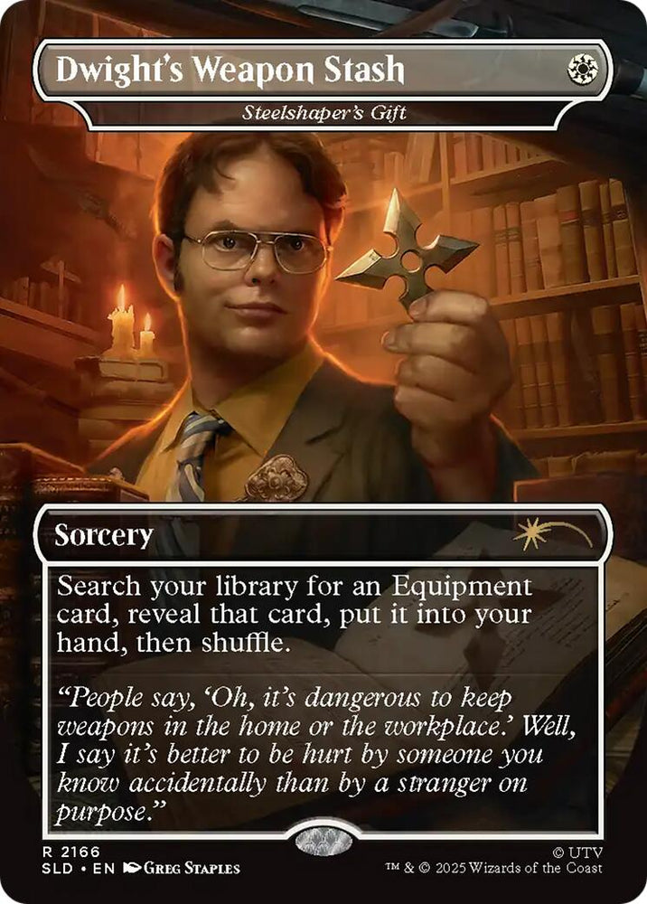 Dwight's Weapon Stash - Steelshaper's Gift [Secret Lair Drop Series] Magic: The Gathering